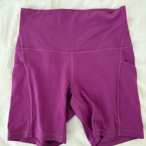 lululemon athletica Women's Vibrant Purple Athletic Shorts